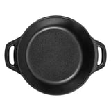 PENTOLE CUCINA CON MANIGLIE SENZA COPERCHIO ASAMI WARE 300 ML Ø14,5x3,5 CM NERO MELAMINA (12 UNITÀ)