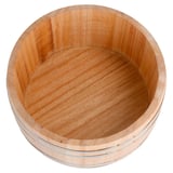 CIOTOLA   Ø16,5x8 CM NATURALE LEGNO (1 UNITÀ)
