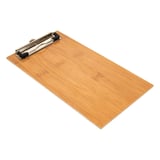 VASSOIO PORTAMENÙ CON CLIP   13x24,5x0,4 CM MDF (1 UNITÀ)