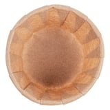 TERRINA CARTA PLISSETTATA PFAS FREE 30 ML (1 oz) 80 G/M2 Ø4,4/3,1x2,8 CM NATURALE PERGAMANA ANTIGRASSI (250 UNITÀ)