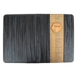 PORTAMENÙ 16 PAGINE DIN-A4   22x31 CM NERO PVC (1 UNITÀ)