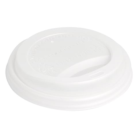 COPERCHI PER BICCHIERI 300/360 ML   BIANCO CPLA (1000 UNITÀ)