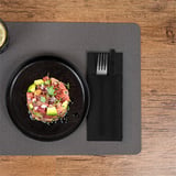 TOVAGLIOLI "KANGAROO"  55 G/M2 33x40 CM NERO AIRLAID (700 UNITÀ)
