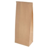 SACCHETTI SOS CON CHIUSURA CON FINESTRA  1300 G 60 G/M2 + 25µ OPP 9+6x25 CM NATURALE KRAFT (500 UNITÀ)