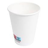 BICCHIERI BEVANDE CALDE 1 PARETE  360 ML - 12 oz 300 + 18 PE G/M2 Ø9/6x11 CM BIANCO CARTONE (900 UNITÀ)