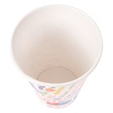 BICCHIERI BEVANDE FREDDE 1 PARETE 'PAROLE' 360 ML - 12 oz 265 + 18PE G/M2 Ø9/6x11 CM BIANCO CARTONE (2000 UNITÀ)
