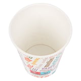 BICCHIERI BEVANDE FREDDE 1 PARETE 'PAROLE' 270 ML - 9 oz 265 + 18 PE G/M2 Ø7,8/5,2x9,5 CM BIANCO CARTONE (2500 UNITÀ)