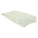 SACCHETTI SANDWICHES PFAS FREE 'GREEN PAROLE' 32 G/M2 12+4x26 CM BIANCO PERGAMANA ANTIGRASSI (500 UNITÀ)
