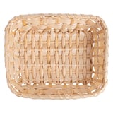 CESTO RETTANGOLARE SIMILE VIMINE   18x14x5 CM NATURALE PP (1 UNITÀ)