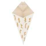 CONI PER FRITTI THEPACK 'CHIPS' 250 G 16,5x27 CM BIANCO CARTONE NANO-MICRO (1200 UNITÀ)