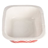 BARCHETTE TERMOSIGILLANTE GN1/8 'VICHY' 505 ML 360 G/M2 + 25G/M2 PET 16,1x12,9x4,3 CM BIANCO CARTONE (720 UNITÀ)
