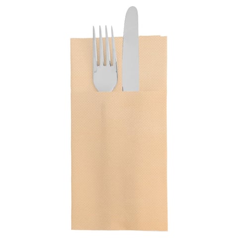 TOVAGLIOLI CANGURO DOUBLE POINT  18 G/M2 39x40 CM AVORIO TISSUE (1400 UNITÀ)