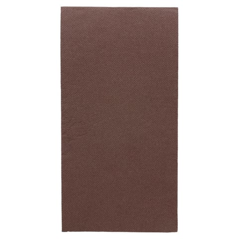 TOVAGLIOLI ECOLABEL P. 1/8 DOUBLE POINT  18 G/M2 40x40 CM CIOCCOLATO TISSUE (1200 UNITÀ)
