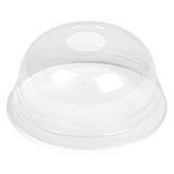 COPERCHI A CUPOLA CON FORO PER 223.99   Ø 7,8x3,9 CM TRASPARENTE PLA (1250 UNITÀ)