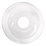 COPERCHI A CUPOLA CON FORO PER 223.99   Ø 7,8x3,9 CM TRASPARENTE PLA (1250 UNITÀ)