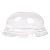 COPERCHI A CUPOLA CON FORO PER 224.02   Ø 9,5x4,4 CM TRASPARENTE PLA (800 UNITÀ)