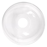 COPERCHI A CUPOLA CON FORO PER 224.02   Ø 9,5x4,4 CM TRASPARENTE PLA (800 UNITÀ)