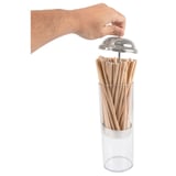 DISPENSER A FRAGOLAS BPA FREE  9x27 CM TRASPARENTE SAN (1 UNITÀ)