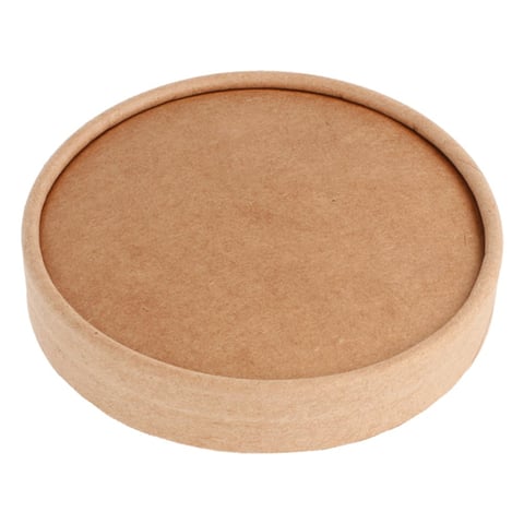 COPERCHIO PER CODICI 212.97  300 + 18 PE G/M2 Ø18,4 CM MARRONE KRAFT (300 UNITÀ)