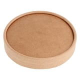 COPERCHIO PER CODICI 212.97  300 + 18 PE G/M2 Ø18,4 CM MARRONE KRAFT (300 UNITÀ)