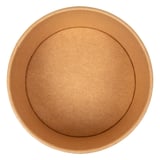 COMBO INSALATIERA + COPPERCHIO PET  750 ML - 25 oz 300 + 18 PE G/M2 Ø15/12,8x6 CM NATURALE KRAFT (200 UNITÀ)