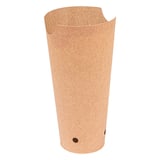 BICCHIERE PER FRITTI CHIUSO  22 OZ - 660 ML 200 + 25PE G/M2 8,5x18 CM MARRONE CARTONE (1000 UNITÀ)