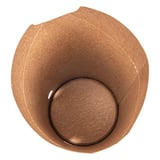 BICCHIERE PER FRITTI CHIUSO  22 OZ - 660 ML 200 + 25PE G/M2 8,5x18 CM MARRONE CARTONE (1000 UNITÀ)