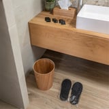CESTINO PER CAMERE   Ø23,5x30 CM NATURALE LEGNO (1 UNITÀ)