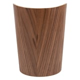 CESTINO PER CAMERE   23,5x19x30 CM MARRONE ROSSO LEGNO (1 UNITÀ)
