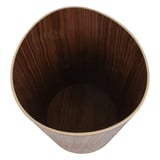 CESTINO PER CAMERE   23,5x19x30 CM MARRONE ROSSO LEGNO (1 UNITÀ)