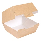 SCATOLE HAMBURGER THEPACK  220 G/M2 14,4x13,6x9,2 CM (L+) NATURALE CARTONE NANO-MICRO (500 UNITÀ)
