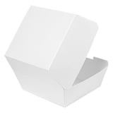 SCATOLE HAMBURGER THEPACK  230 G/M2 14,4x13,6x9,2 CM (L+) BIANCO CARTONE NANO-MICRO (500 UNITÀ)