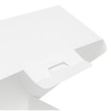 SCATOLE HAMBURGER THEPACK  230 G/M2 14,4x13,6x9,2 CM (L+) BIANCO CARTONE NANO-MICRO (500 UNITÀ)