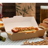 VASCHETTE HOT DOG THEPACK  23,2x9x6,3 CM NATURALE CARTONE NANO-MICRO (450 UNITÀ)