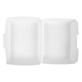 SCATOLE PER CIBO THEPACK  22,5x17x8,5 CM BIANCO CARTONE NANO-MICRO (300 UNITÀ)