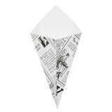 CONI PER FRITTI THEPACK 'TIMES' 100 G 12,8x21,7 CM BIANCO CARTONE NANO-MICRO (1600 UNITÀ)