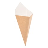 CONI PER FRITTI THEPACK 100 G 12,8x21,7 CM NATURALE CARTONE NANO-MICRO (1600 UNITÀ)