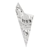 CONI PER FRITTI THEPACK 'TIMES' 250 G 15,7x26,8 CM BIANCO CARTONE NANO-MICRO (1200 UNITÀ)