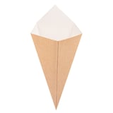 CONI PER FRITTI THEPACK 250 G 15,7x26,8 CM NATURALE CARTONE NANO-MICRO (1200 UNITÀ)