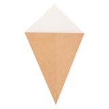 CONI PER FRITTI THEPACK 250 G 15,7x26,8 CM NATURALE CARTONE NANO-MICRO (1200 UNITÀ)