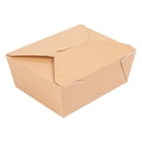 SCATOLE AMERICANE PER MICROONDE THEPACK 1350 ML 15,2x12,1x6,5 CM NATURALE CARTONE NANO-MICRO + PP (300 UNITÀ)