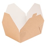 SCATOLE AMERICANE PER MICROONDE THEPACK 1350 ML 15,2x12,1x6,5 CM NATURALE CARTONE NANO-MICRO + PP (300 UNITÀ)