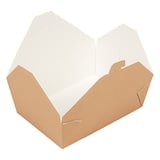 SCATOLE AMERICANE PER MICROONDE THEPACK 1980 ML 19,6x14x6,2 CM NATURALE CARTONE NANO-MICRO + PP (200 UNITÀ)