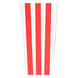 RECIPIENTE POP-CORN THEPACK 'STRIPES' 1 L 6,5x8,7x17,4 CM BIANCO CARTONE NANO-MICRO (600 UNITÀ)