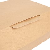 SCATOLE PER CIBO THEPACK  22x13x7,5 CM NATURALE CARTONE NANO-MICRO (300 UNITÀ)