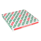 SCATOLA PIZZA   33x33x3,8 CM BIANCO CARTONE A MICROCANALI (100 UNITÀ)