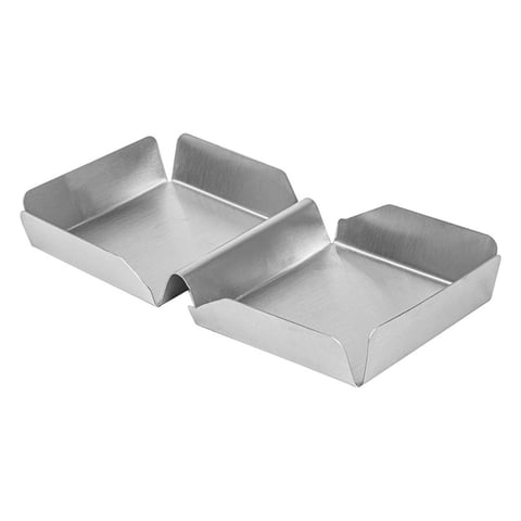 SCATOLA DI BURGER ARTINOX  25,2x13x3 CM ARGENTO ACCIAIO INOX (12 UNITÀ)