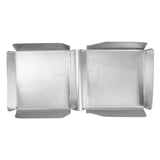SCATOLA DI BURGER ARTINOX  25,2x13x3 CM ARGENTO ACCIAIO INOX (12 UNITÀ)