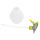 POLVERIZZATORE + BOTTIGLIA  1 L  TRASLUCIDO PLASTICA (1 UNITÀ)