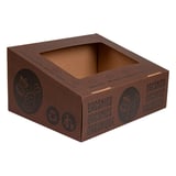 COPERCHIO BIOLOGICO   38,4x31,1x12 CM MARRONE CARTONE (10 UNITÀ)